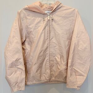 LIZ GOLF Light Orange Peach Golf Vented Zipper Jacket Women's Size L AZ